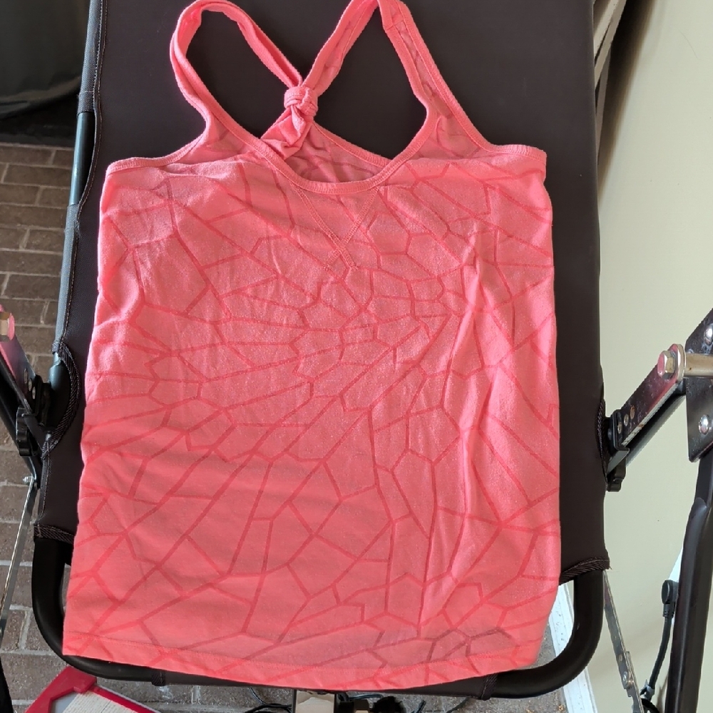 Women's Pink Sleeveless Top